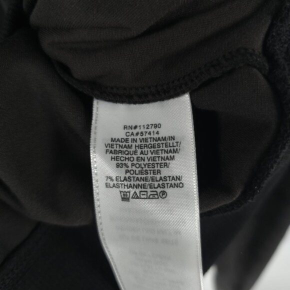 NWT TRUE RELIGION Black Glitter Velvet Pullover Sweatshirt Style 204213 Size XS - Picture 10 of 11